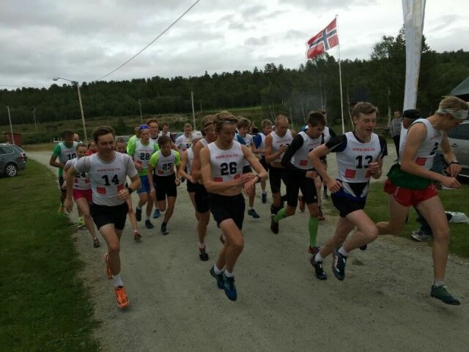 Jon Aukrust Osmoen best i terrenget i Hummelfjelldilten Hummelfjelldilten_01.jpg