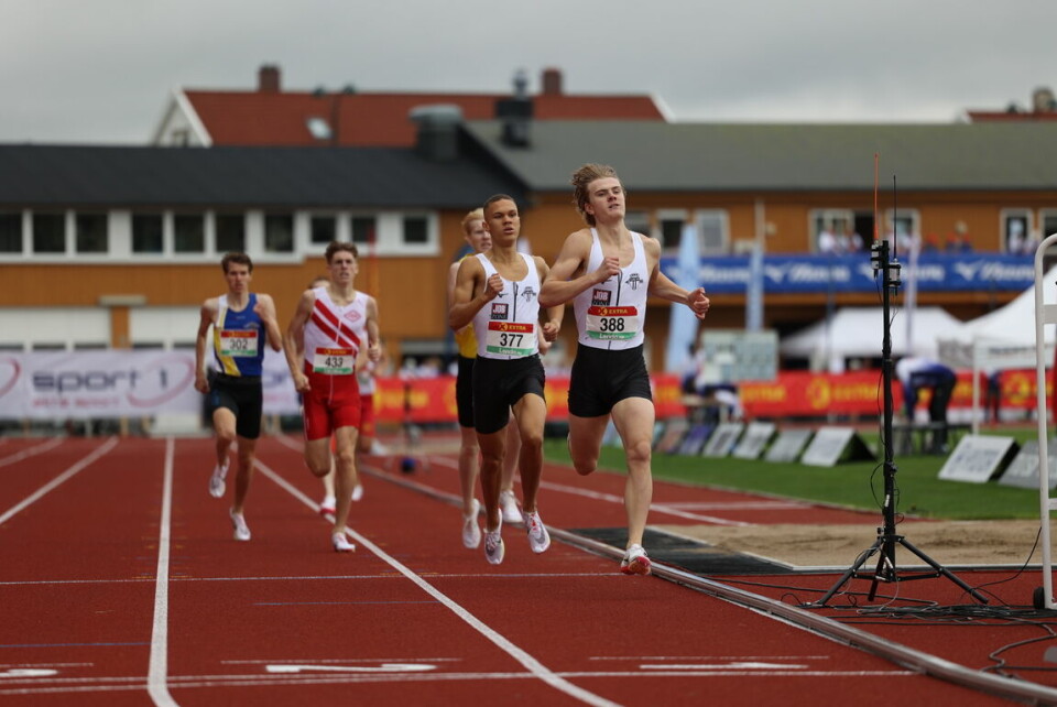 Tobias Grønstad og Luca Thompson sikret Tjalve to finalebilletter i det første av de tre forsøksheatene. (Foto: Samuel Hafsahl) Tobias Grønstad og Luca Thompson sikret Tjalve to finalebilletter i det første av de tre forsøksheatene. (Foto: Samuel Hafsahl)