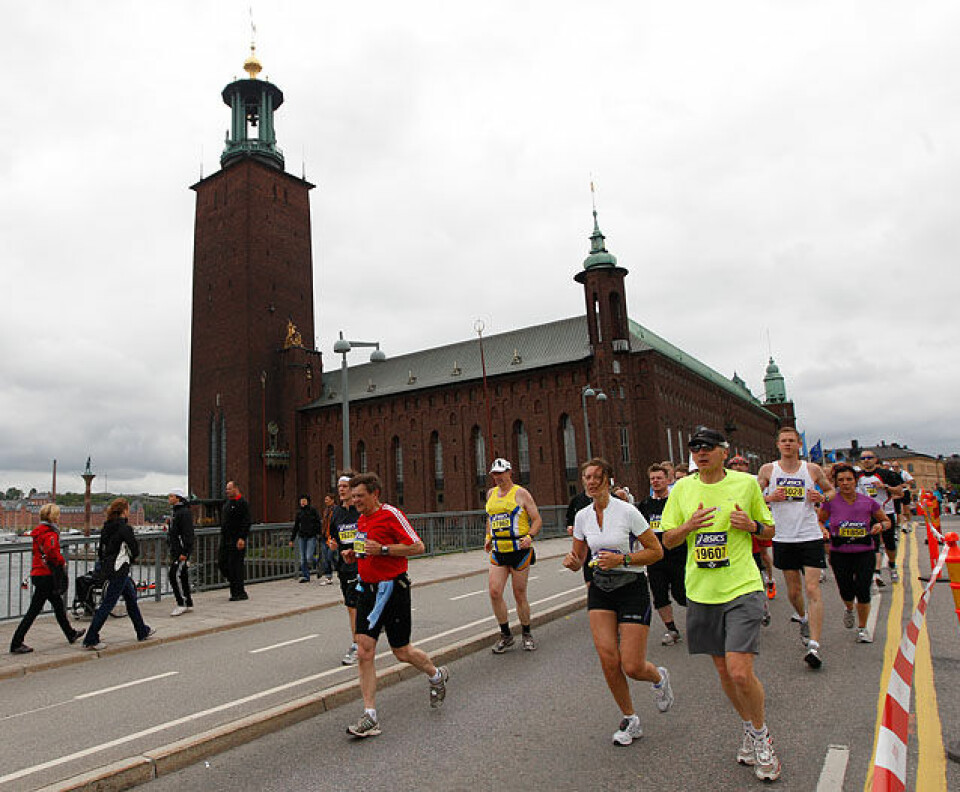 366 norske løper i Stockholm Marathon