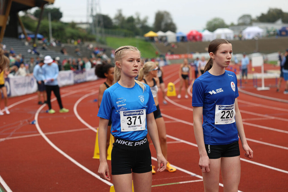 Sondre Haukanes og Amanda Rørvik tok UM-titlene på 800 meter i yngste klasse 1U9A2520.jpg