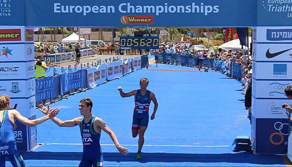 Bronse til Blummenfelt i jr-EM i triatlon maalbildet