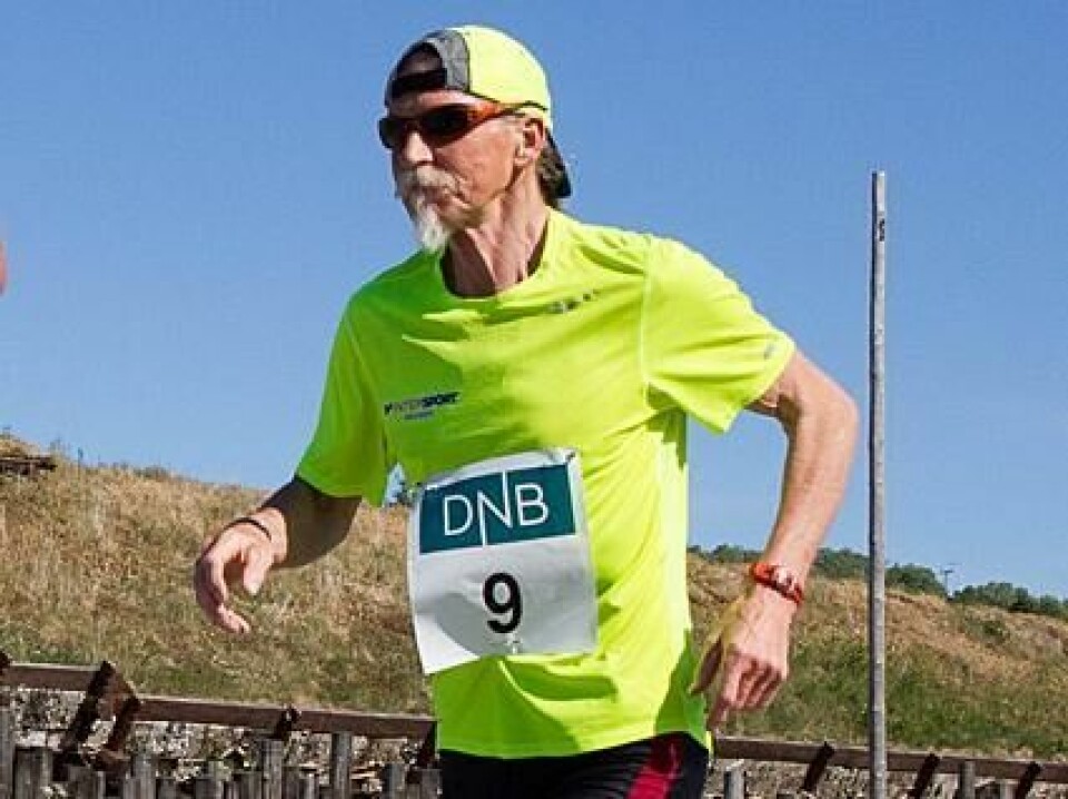 Eiolf Eivindsen fullførte Spartathlon for 13. gang, Linda Bengtsson nr. 14 Eiolf_Eivindsen_NMR-140614_-7441_Startnr9_cropped_426