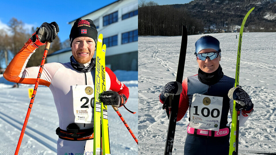 Joar Andreas Thele vant herreklassen og Elin Farestveit vant kvinneklassen i den 45. utgaven av Grenaderløpet. (Alle foto: arrangøren) Joar Thele vant herreklassen og Elin Farestveit vant kvinneklassen i den 45. utgaven av Grenaderløpet. (Alle foto: arrangøren)