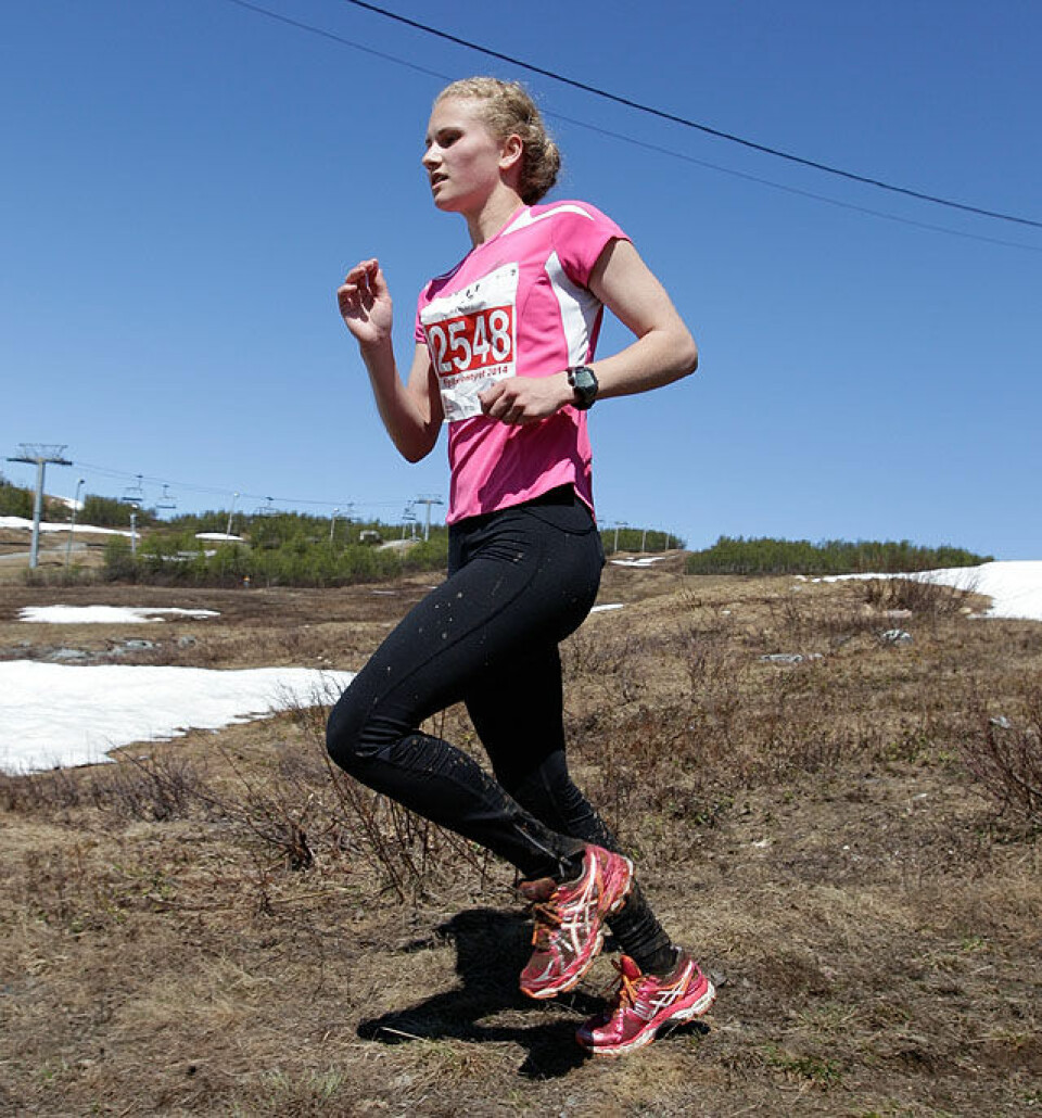 Fjellmaraton fra start til mål med 98 solskinnsbilder! Caroline_Egebakken_Grotli_overst_i_bakken__F6C5615.jpg