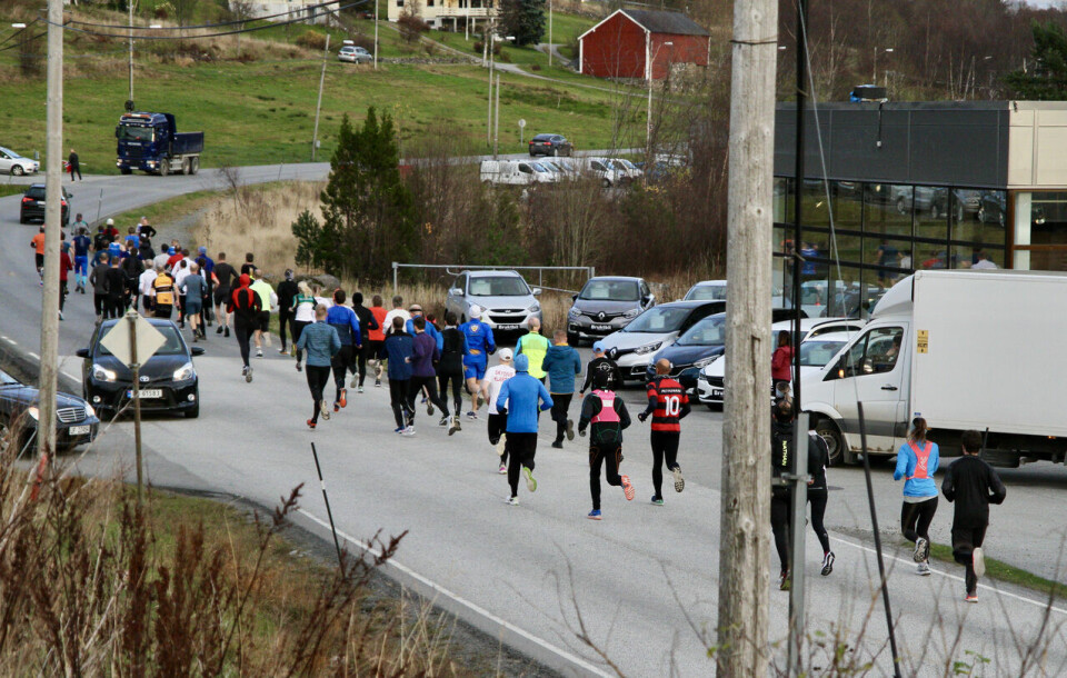 Pangstart for vinterkarusellen i Ålesund Starten_bakfra