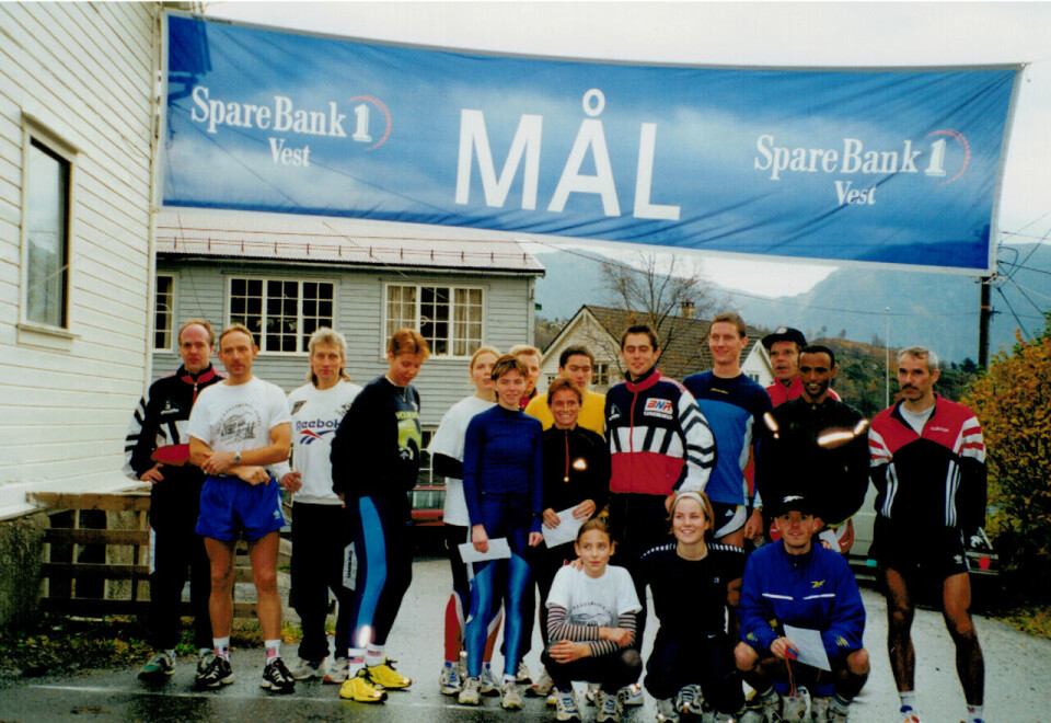 Startfeltet for det 1. løpet tilbake i 1999. Foto : Vidar Simmenes Startfeltet for det 1. løpet tilbake i 1999. Foto : Vidar Simmenes