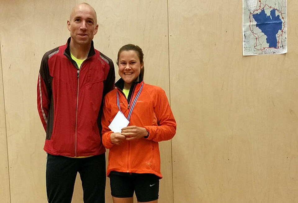 Erik Sjöqvist og Nicoline Baartvedt vant St. Hansgaloppen i deres debut i Maridalen. Foto: Heming Leira Erik Sjöqvist og Nicoline Baartvedt vant St. Hansgaloppen i deres debut i Maridalen. Foto: Heming Leira