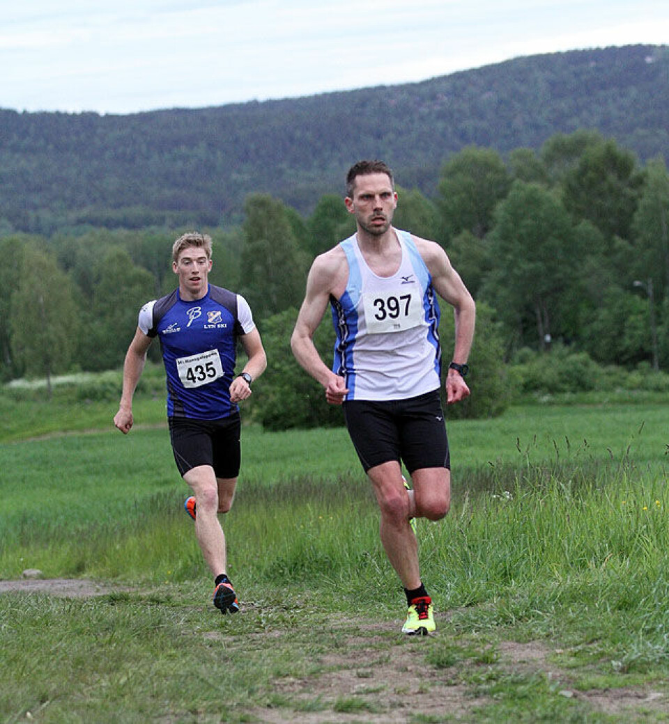 Erik Sjöqvist førstemann under 50 minutter i St. Hansgaloppen Saether_Gronvold_IMG_0995.jpg