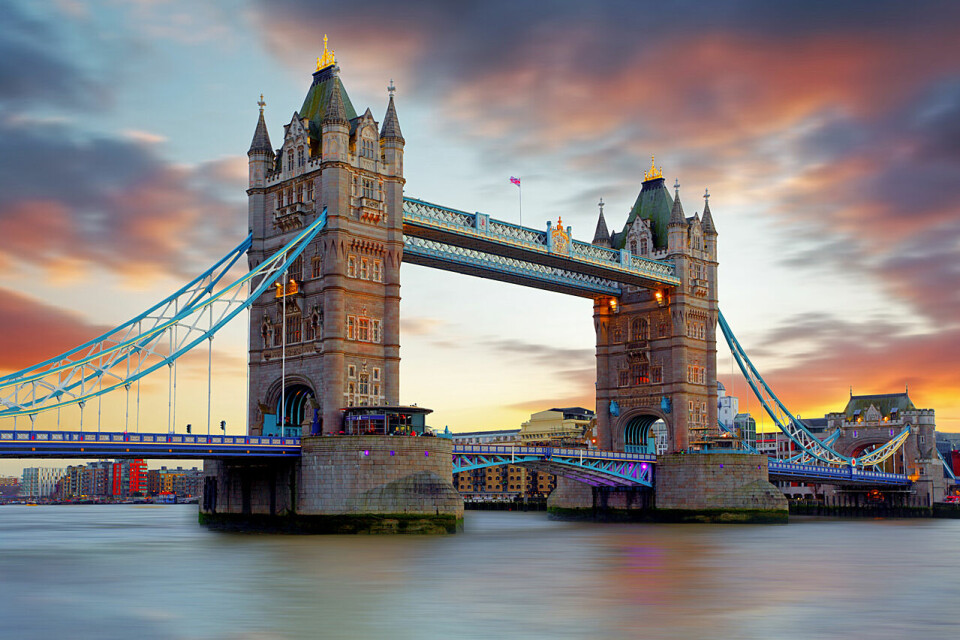 Løypen i London Marathon passerer over Tower Bridge. (Foto: iStock/TomasSereda) Løypen i London Marathon passerer over Tower Bridge. (Foto: iStock/TomasSereda)