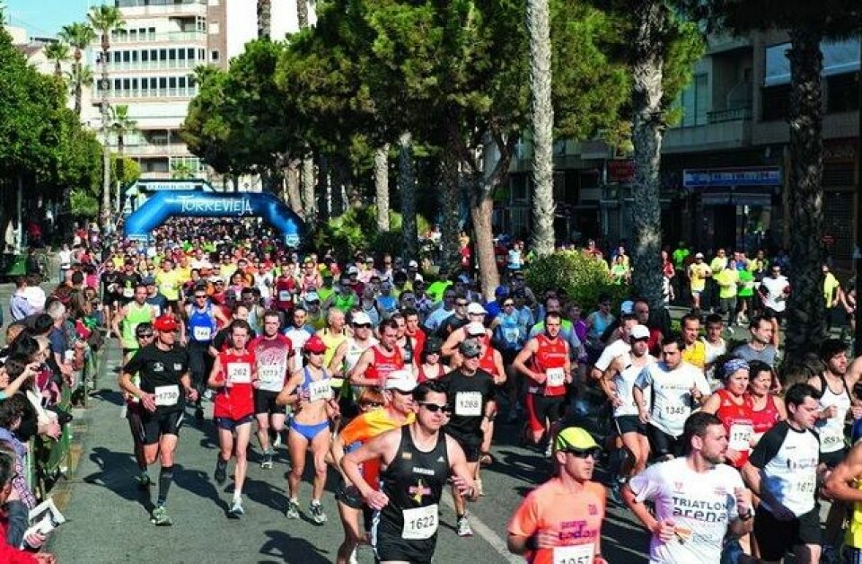 Fra halvmaratonløpet i Torrevieja (Arrangørfoto) Fra halvmaratonløpet i Torrevieja (Arrangørfoto)