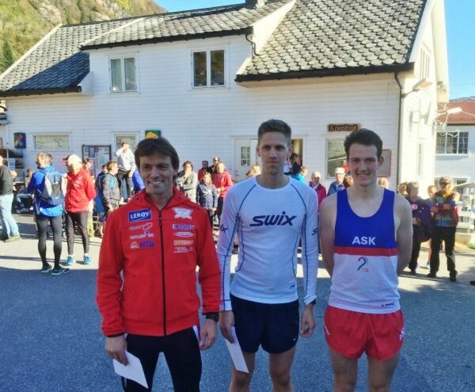 To debutantar vann Bjarte Viks Eliteløp Elitelop2.jpg