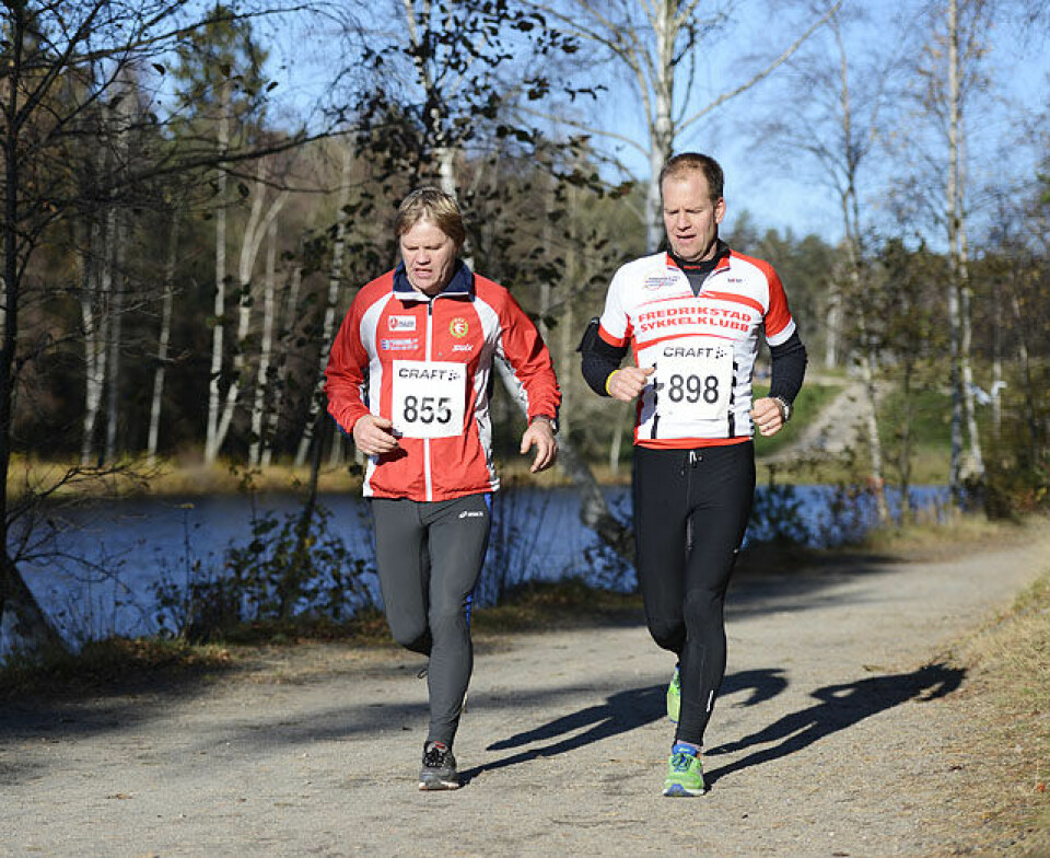 Fredrikstad Maraton i knallvær