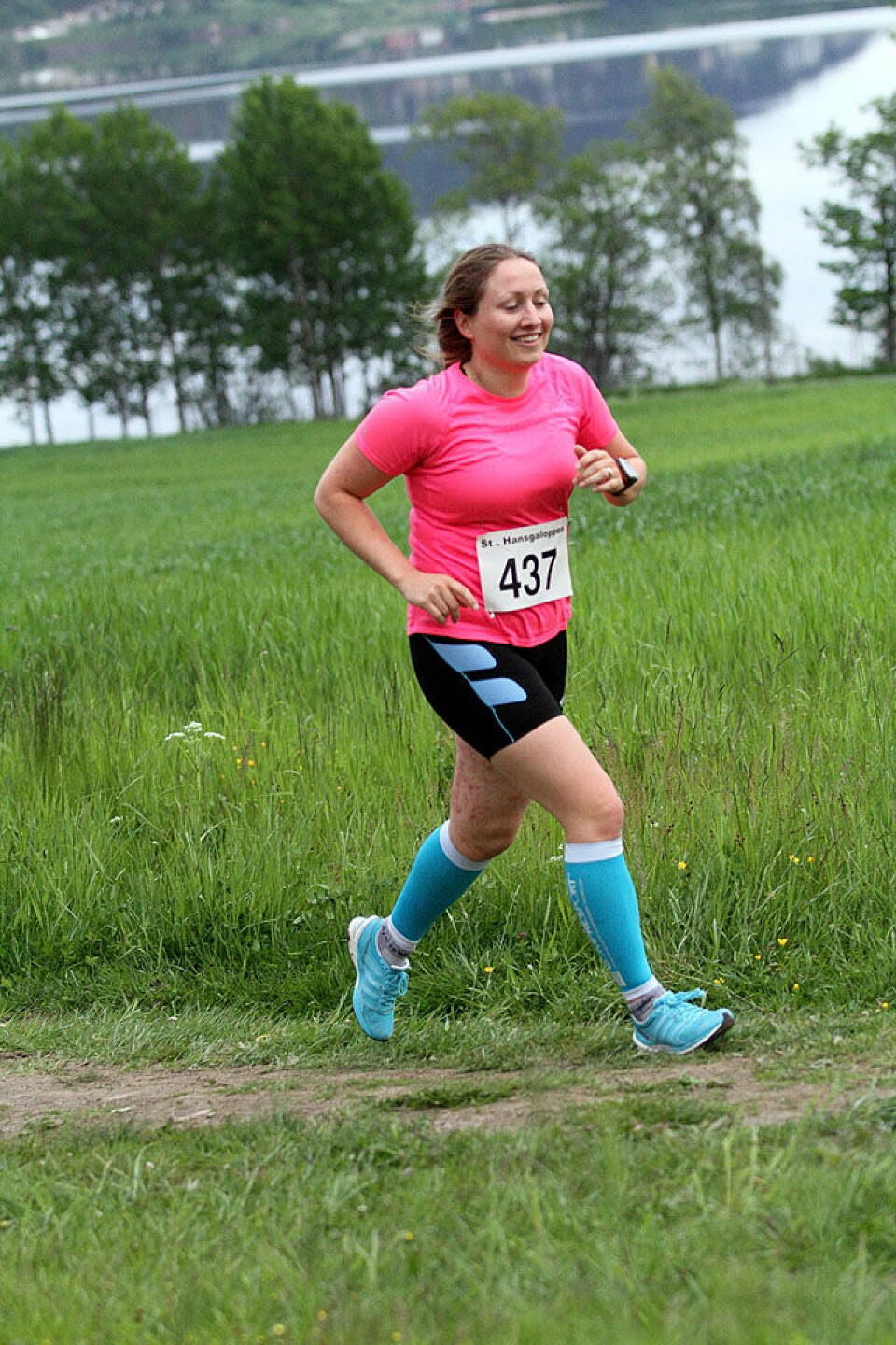 Erik Sjöqvist førstemann under 50 minutter i St. Hansgaloppen Kristin_Blomberg_Pedersen_IMG_1143.jpg