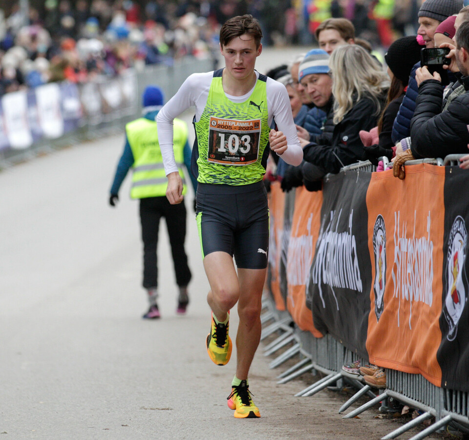 Lørdag kl. 13.30 starter Hytteplanmila. 4550 er påmeldt inkl. kremen av norske langdistanseløpere Magnus_Tuv_Myhre_foto_PIOestmoen_F6C0041.jpg