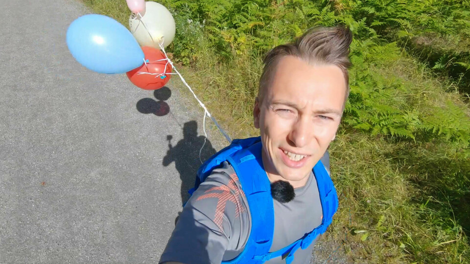 VIDEOBLOGG: Intervaller på helium og løping til jobb - Løpetrening episode 2 LøpeVlog_002
