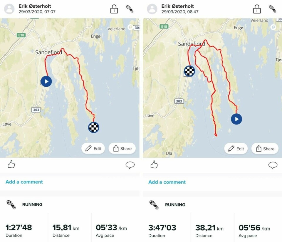 15 deltok på Kondis virtuelle maraton- og ultraløp siste uken i mars Erik_Østerholt_kart_samlet.jpg