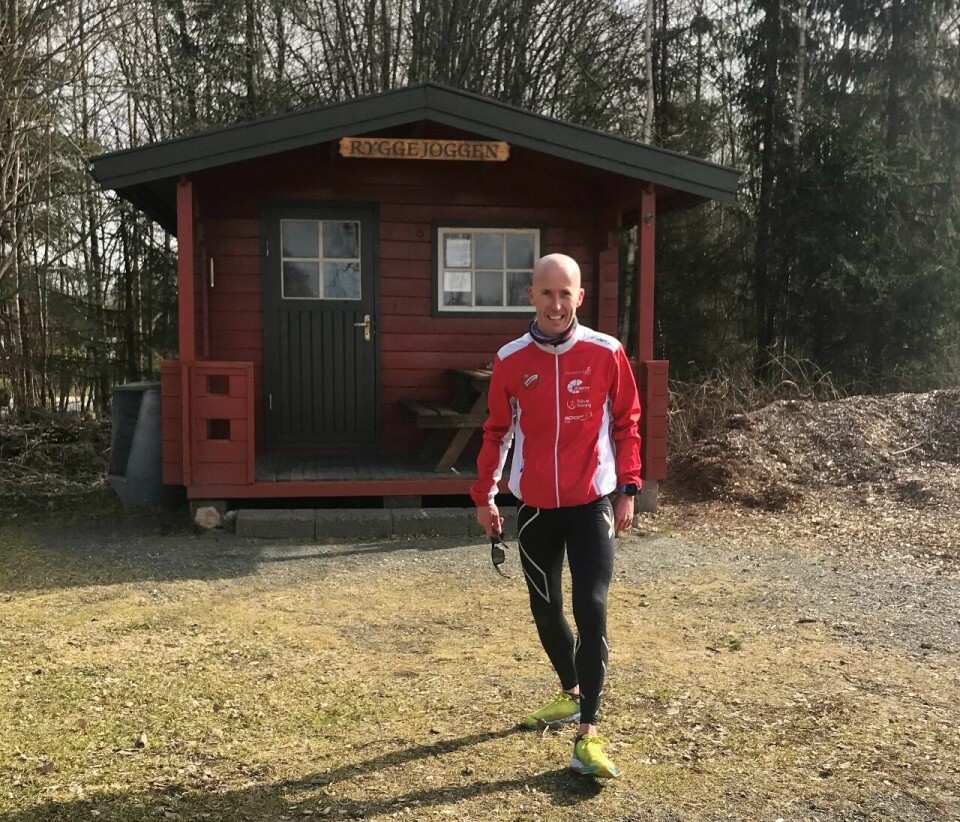 15 deltok på Kondis virtuelle maraton- og ultraløp siste uken i mars Halvor_Been_Ryggejoggenhytta (1280x1096).jpg