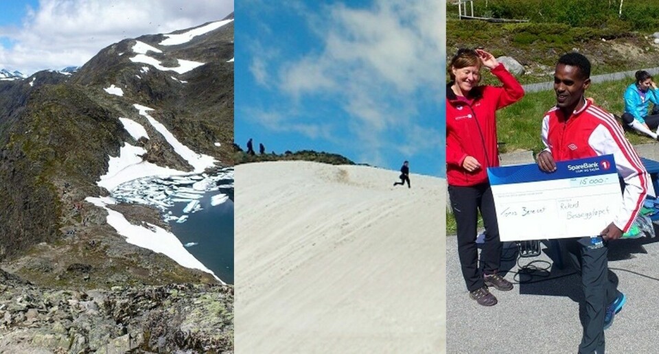 Tomas Bereket satte ny løyperekord i Besseggløpet montasje2_Besseggløpet