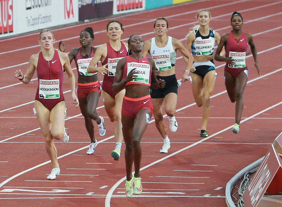 Ukjent flyktning slo Jacob Kiplimo på 3000 m i Stockholm 800m_kvinnder_maalgang_AZ3T4900.jpg