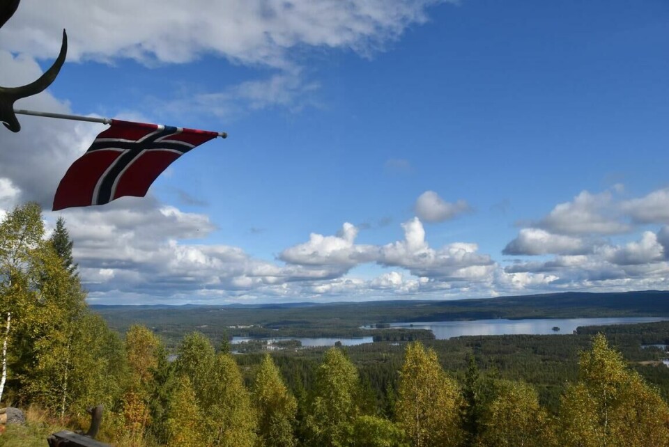 Gode tider i motbakkeløpet til Dronningens utsikt Utsikt fra Seterberget.jpg