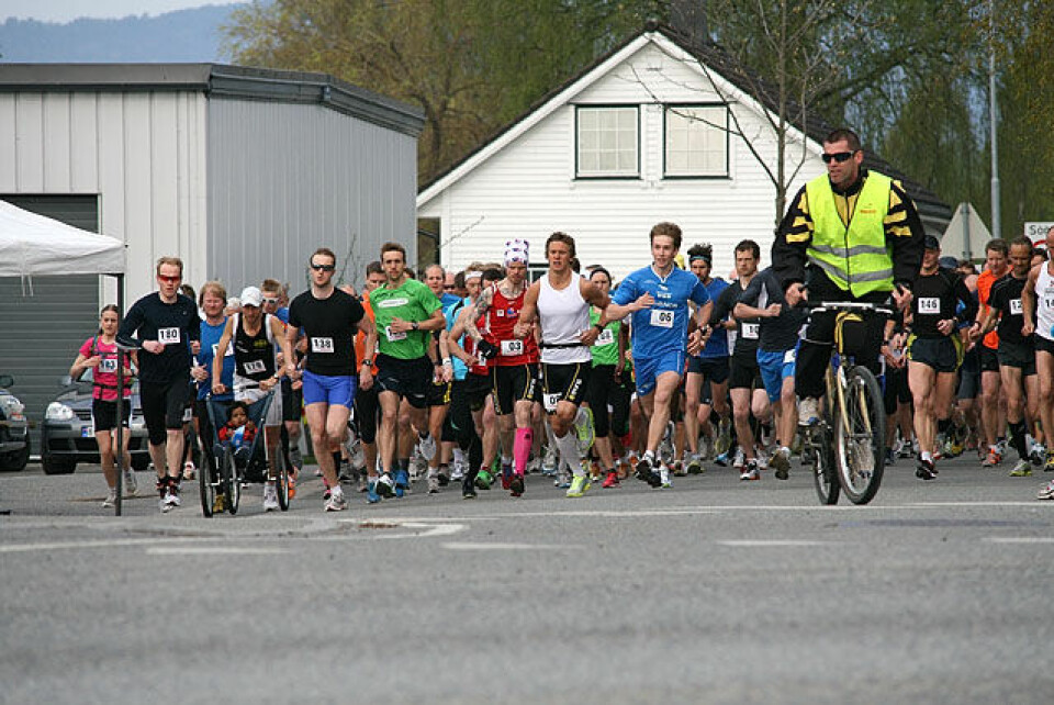 Påskemaraton med deltakerrekord!