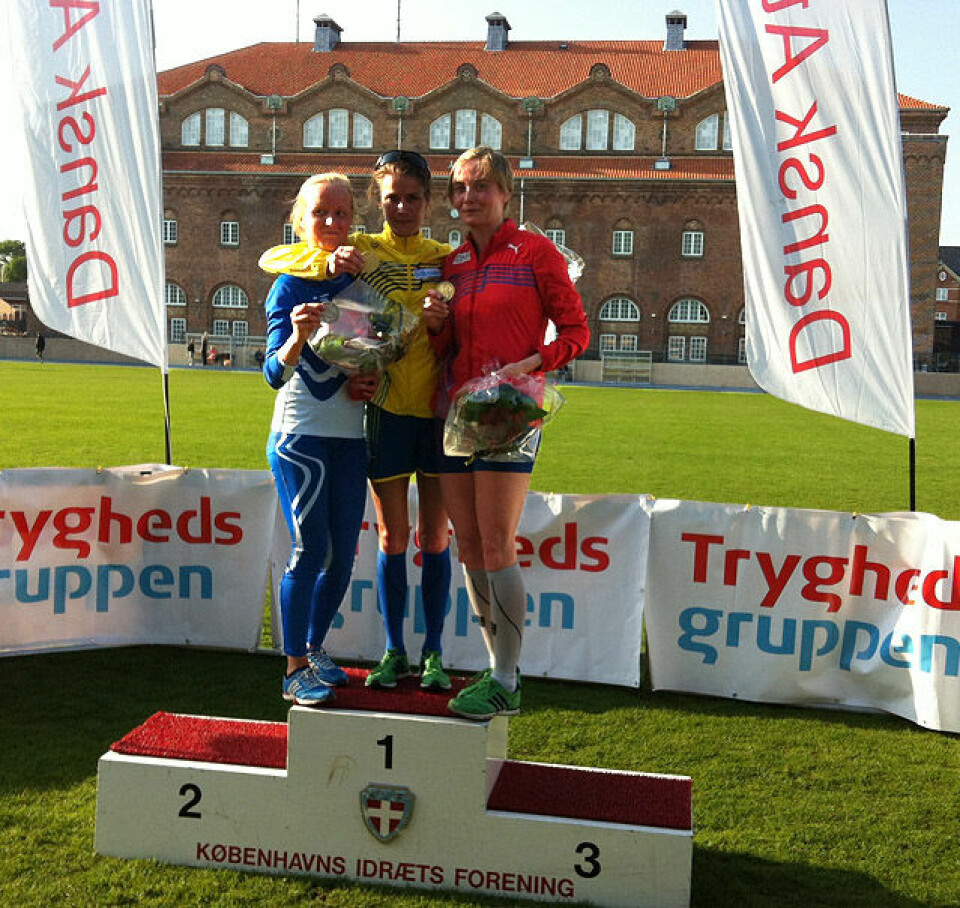 Norsk gull og bronse i nordisk 10 000 m