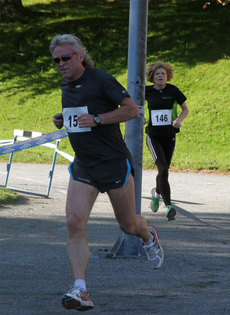 Det 22. Sommerløpet i strålende sol.