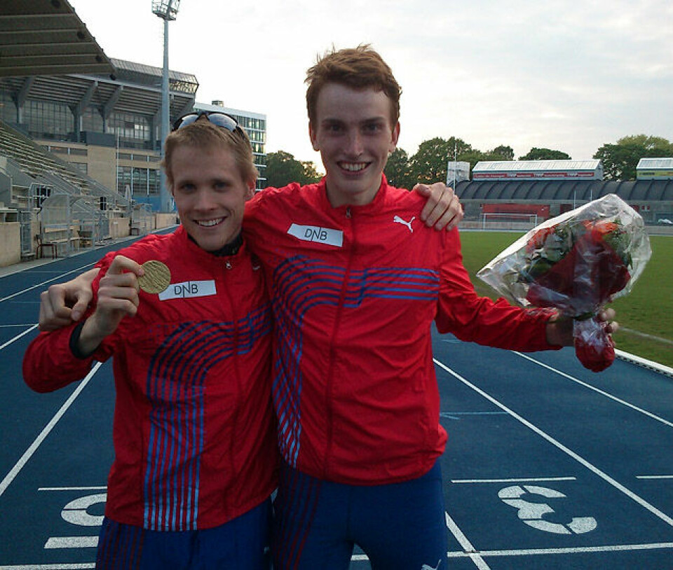 Norsk gull og bronse i nordisk 10 000 m