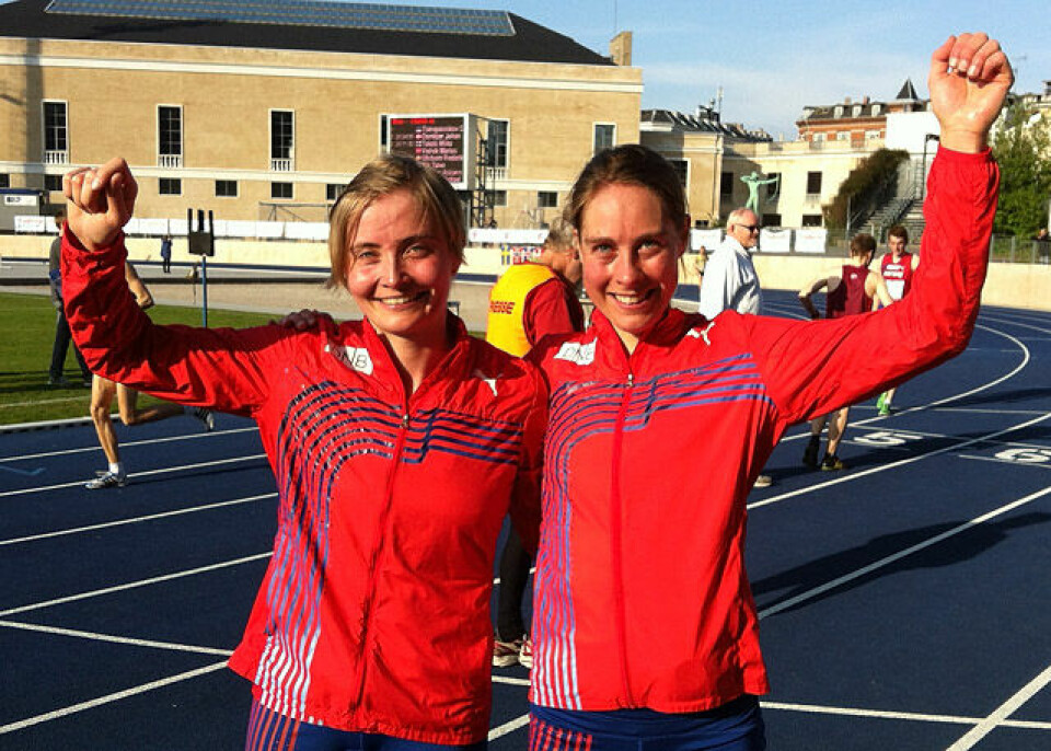 Norsk gull og bronse i nordisk 10 000 m