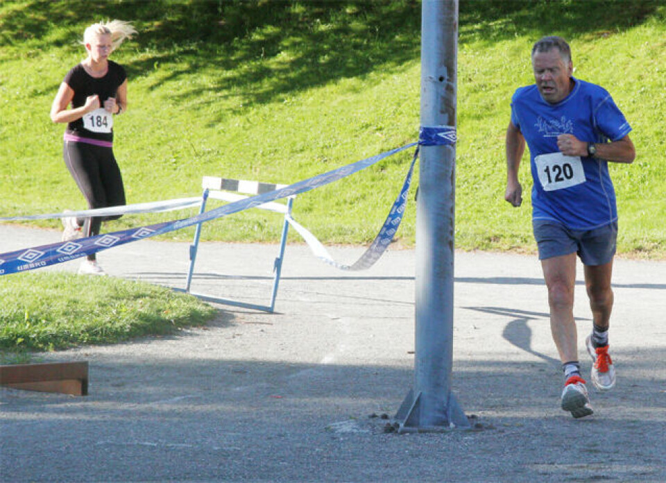 Det 22. Sommerløpet i strålende sol.