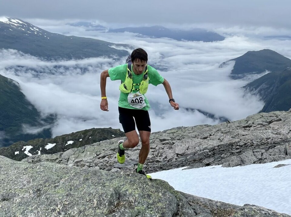 Stian Angermund og Lina Elkotthelander vant det 20. og siste La Sportiva Skåla Opp 2_menn_AYMONOD_Henri.jpg
