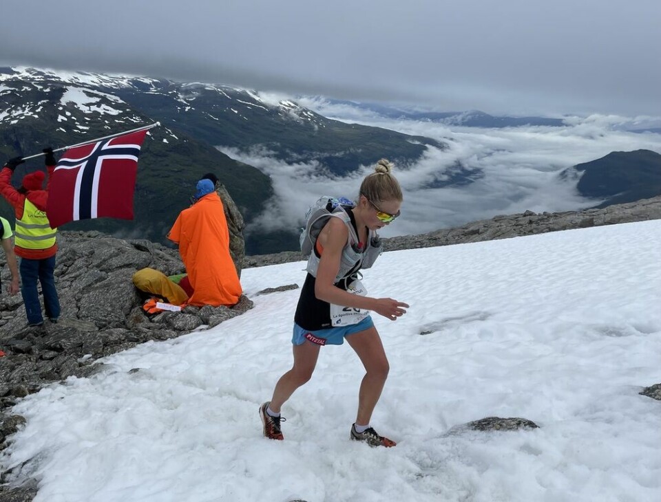 Stian Angermund og Lina Elkotthelander vant det 20. og siste La Sportiva Skåla Opp 1_dame_Lina_Elkotthelander.jpg