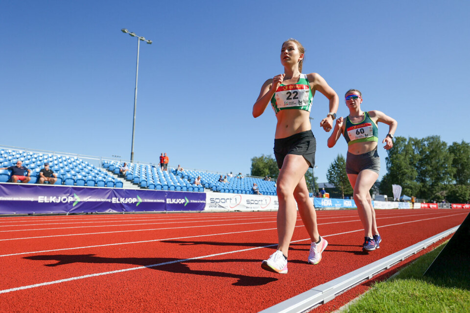 5000 m kappgang: Suveren seier for menn, jevnt i dameklassen 22.jpg