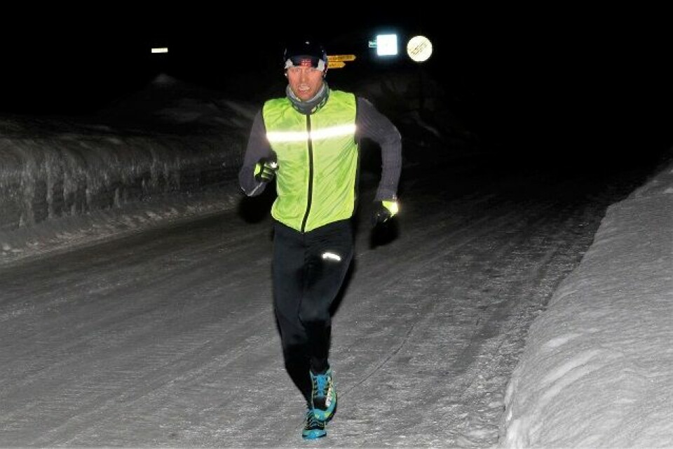 Bjørn Egil Nordseth beit tenna sammen og spurtet inn til seier i Byflaten onsdag kveld. Bjørn Egil Nordseth beit tenna sammen og spurtet inn til seier i Byflaten onsdag kveld.