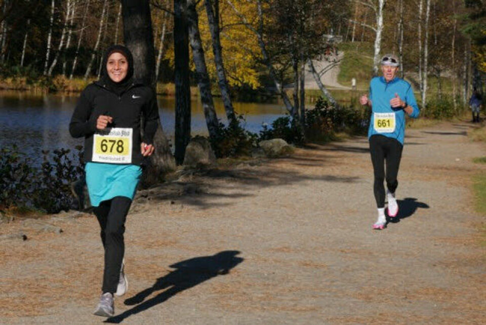 Seier til Lise Lavoll Borgen-Johansen og John Christian Deighan i Fredrikstad Maraton 678_P1150178.jpg