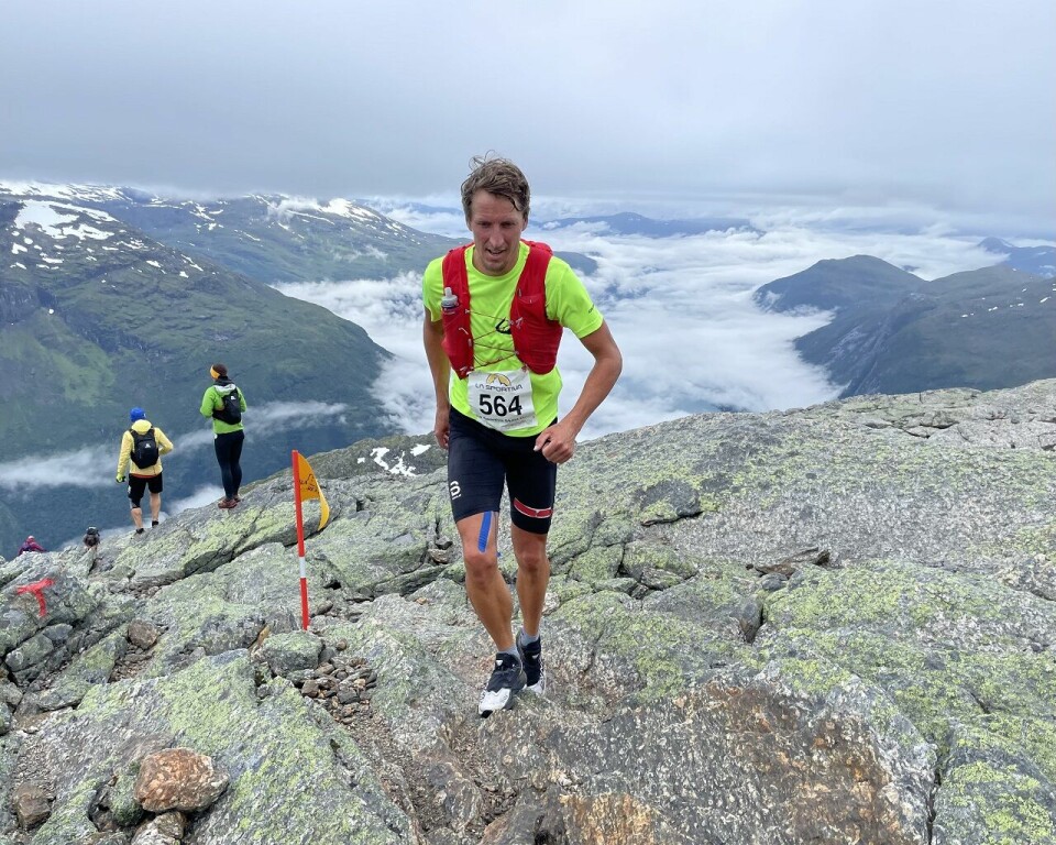 Stian Angermund og Lina Elkotthelander vant det 20. og siste La Sportiva Skåla Opp Lars Berger.jpg