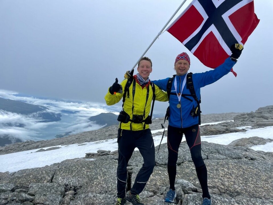 Stian Angermund og Lina Elkotthelander vant det 20. og siste La Sportiva Skåla Opp Martin_og_Christian_Foto_Hildegunn_Standal.jpg