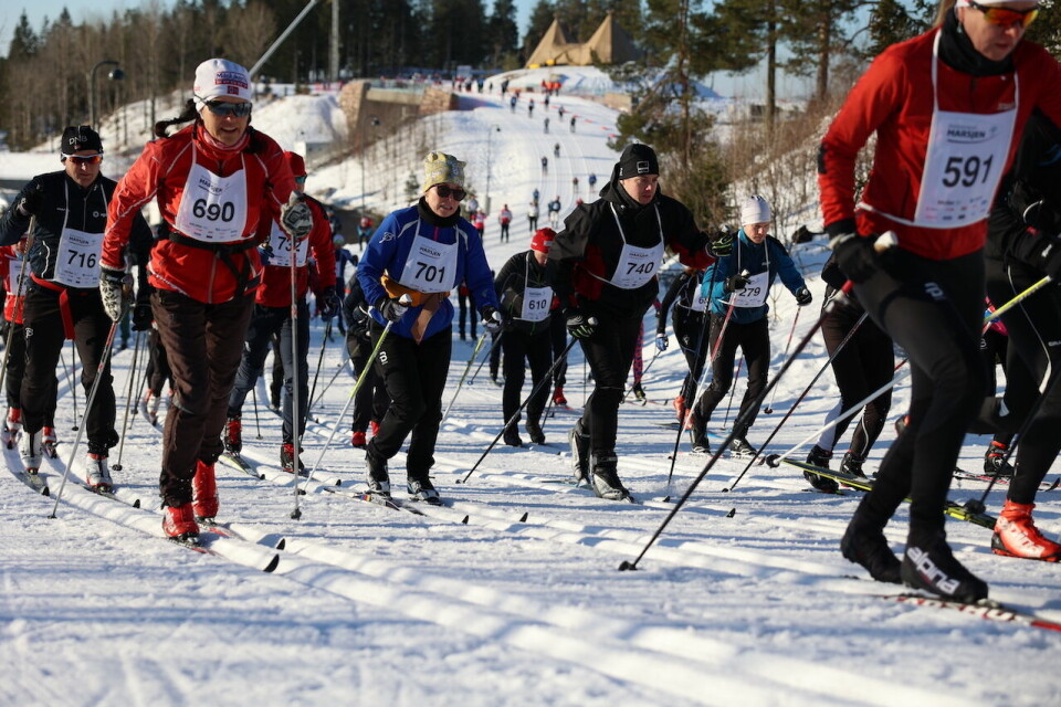 Det nærmer seg årets utgave av Holmenkollmarsjen, og nå er løypa preppet og klar. (Foto: Holmenkollmarsjen 2022 / Tom-Arild Hansen) Det nærmer seg årets utgave av Holmenkollmarsjen, og nå er løypa preppet og klar. (Foto: Holmenkollmarsjen 2022 / Tom-Arild Hansen)