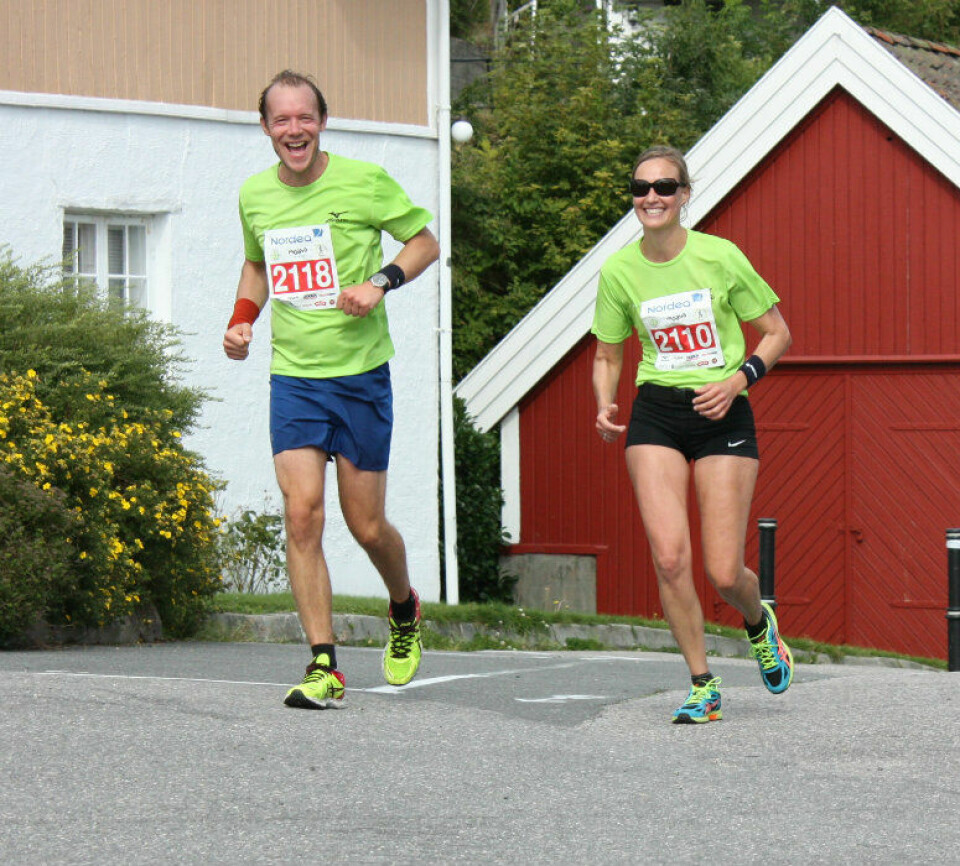 Fra regn til sol i Grimstad Maraton IMG_1330 Hasseldalen