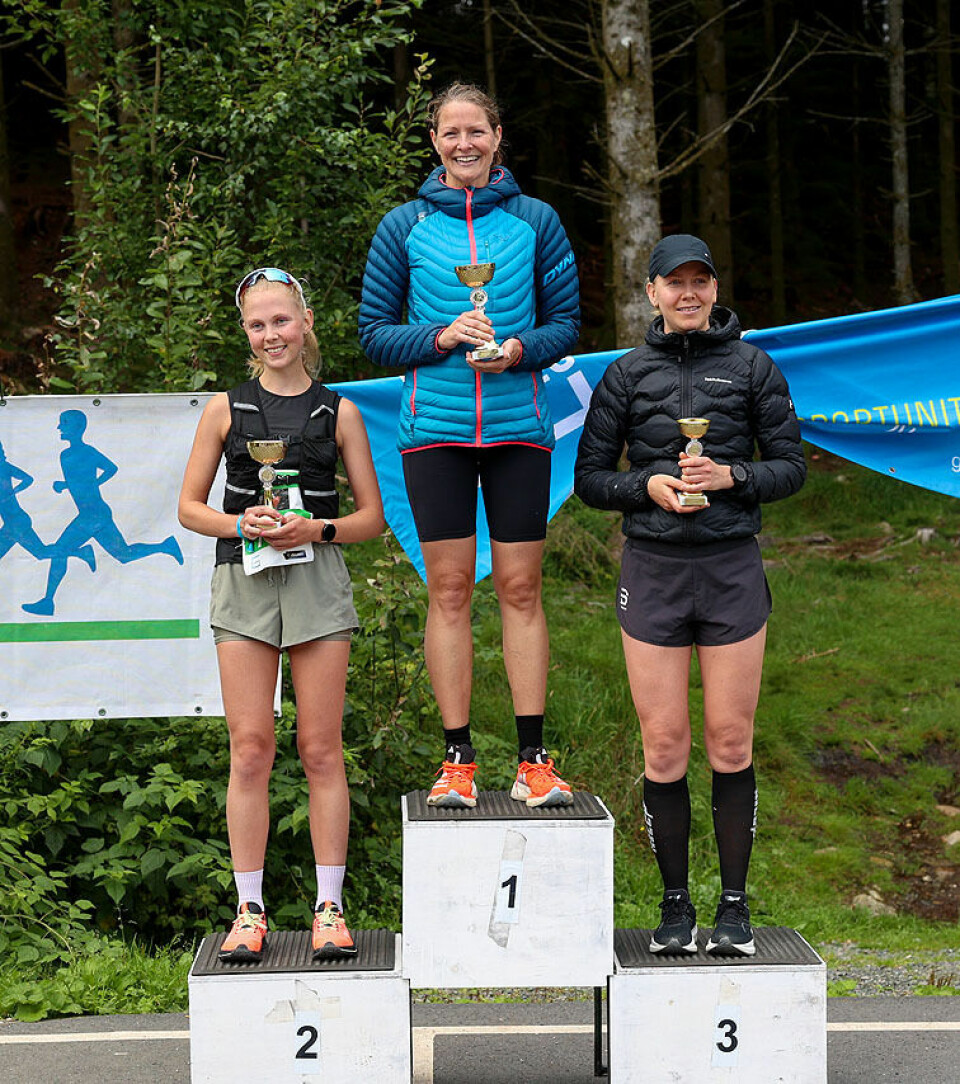 Margunn Bye Tøsdal og Frode Oldervoll vant i Bergen Skogsmaraton 1U9A6279.jpg