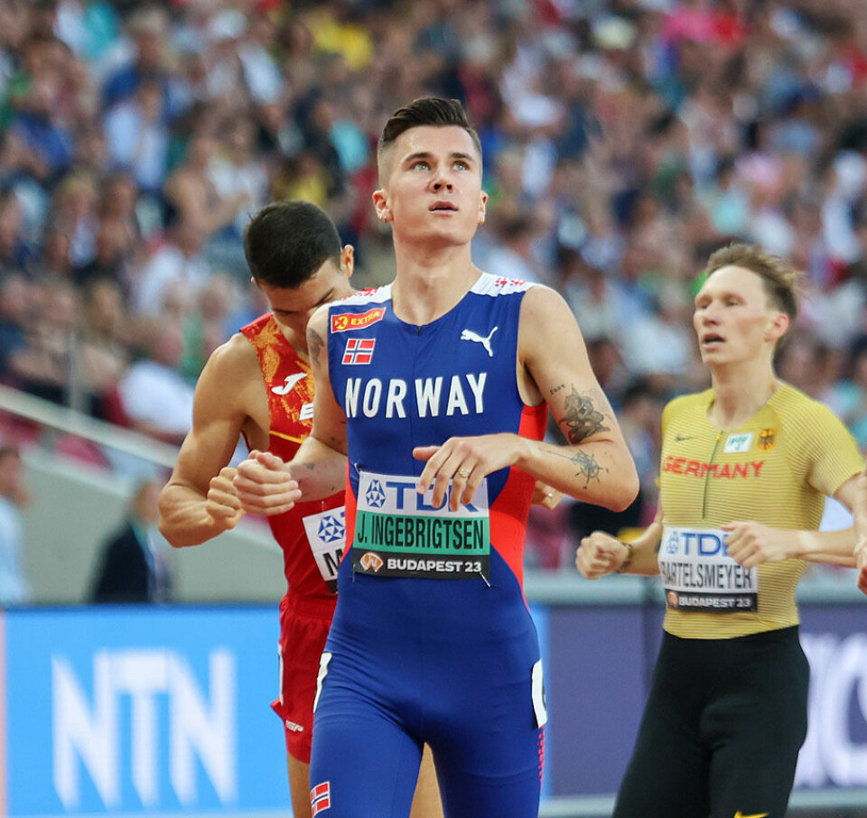 Jakob Ingebrigtsen og Narve Gilje Nordås kom seg velberga videre til semifinalen på 1500 m 1U9A6437.jpg