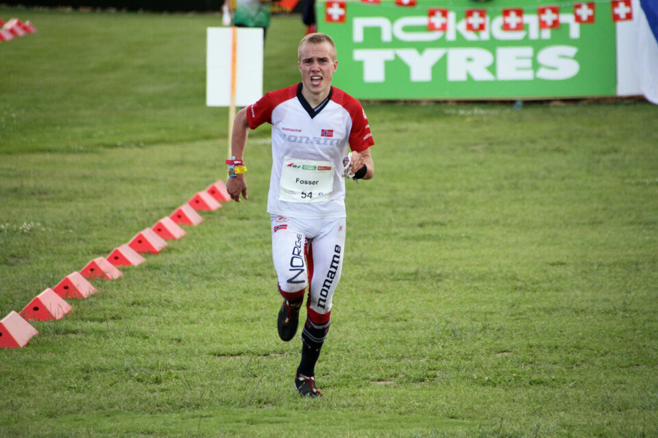 Klar for medaljejakt i VM i orientering Kasper_Fosser_spurt