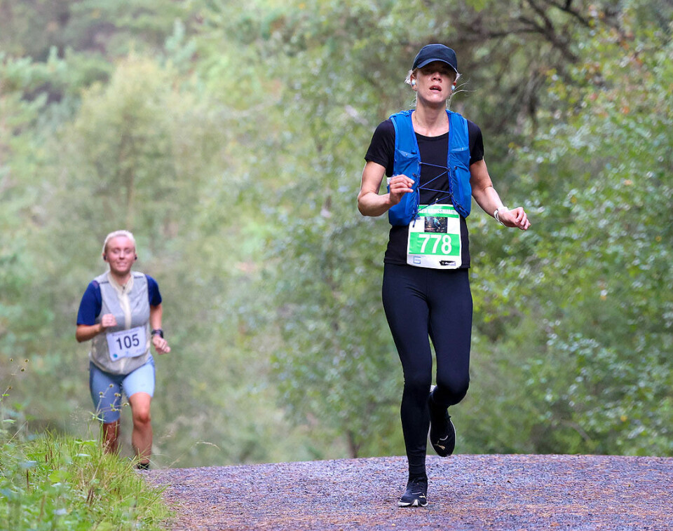 Margunn Bye Tøsdal og Frode Oldervoll vant i Bergen Skogsmaraton 1U9A5965.jpg