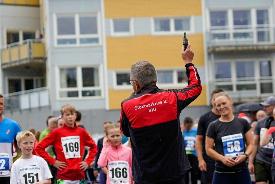 Klare for startskuddet! Foto: Hadsel Maraton Klare for startskuddet! Foto: Hadsel Maraton