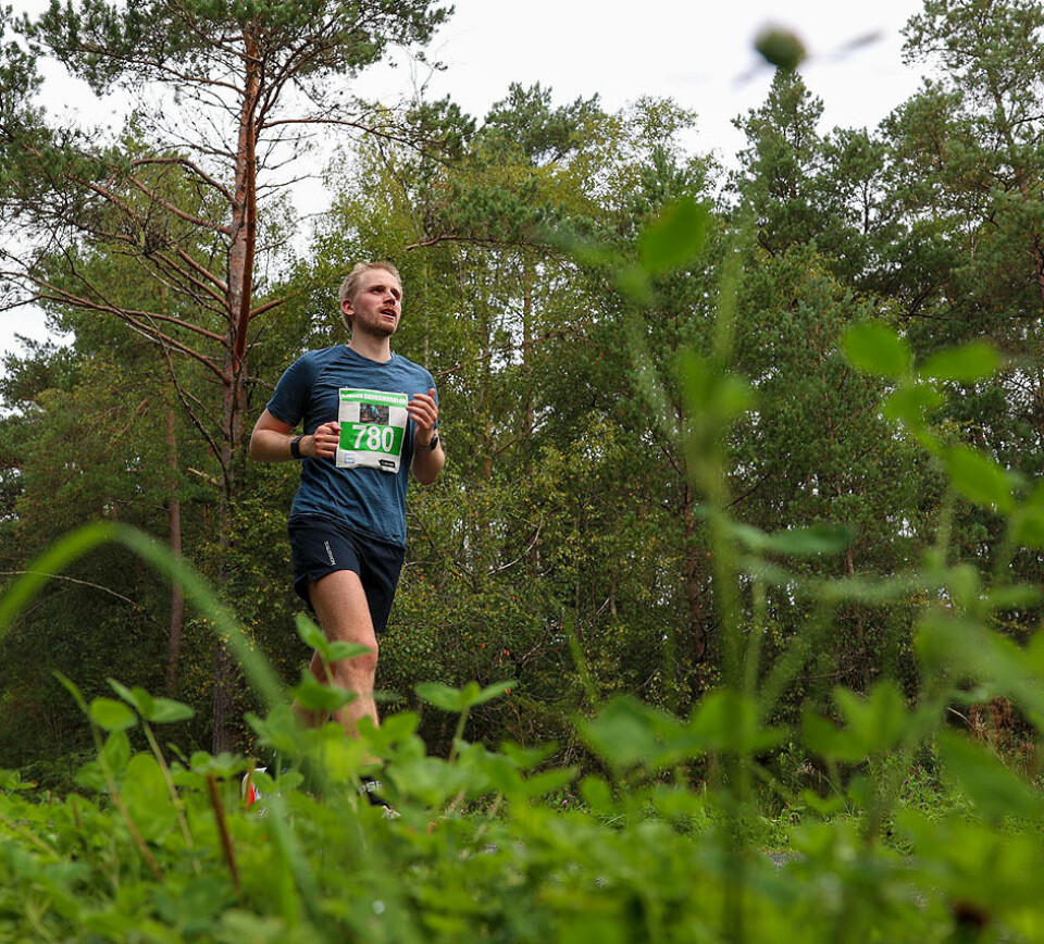 Margunn Bye Tøsdal og Frode Oldervoll vant i Bergen Skogsmaraton 1U9A6096.jpg