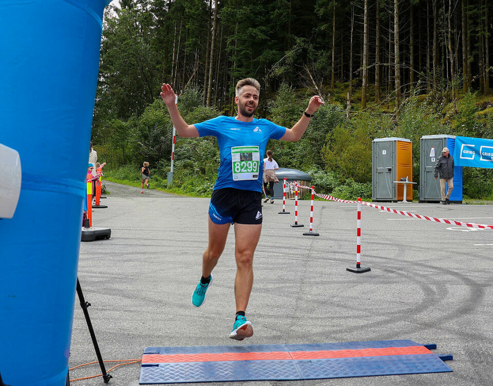 Margunn Bye Tøsdal og Frode Oldervoll vant i Bergen Skogsmaraton 1U9A6163.jpg