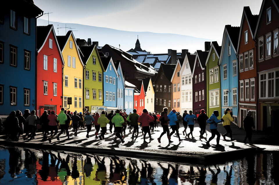 Trondheim Maraton 2023. (Illustrasjon: Tom-Arild Hansen) Trondheim Maraton 2023. (Illustrasjon: Tom-Arild Hansen)