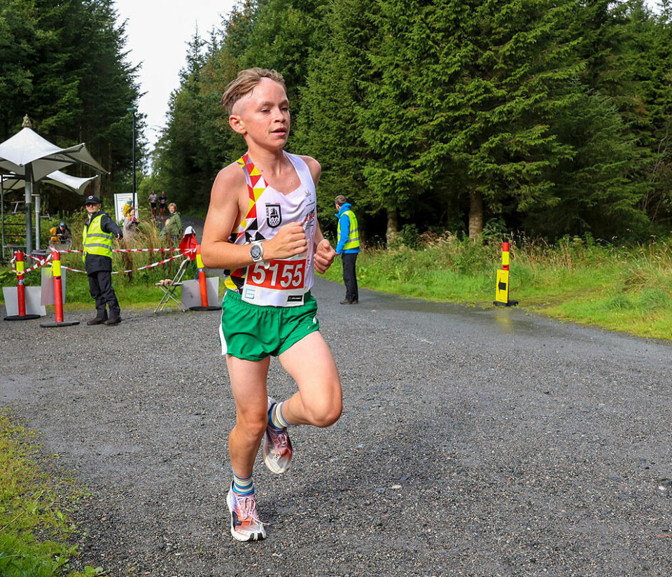 Margunn Bye Tøsdal og Frode Oldervoll vant i Bergen Skogsmaraton 1U9A5767.jpg