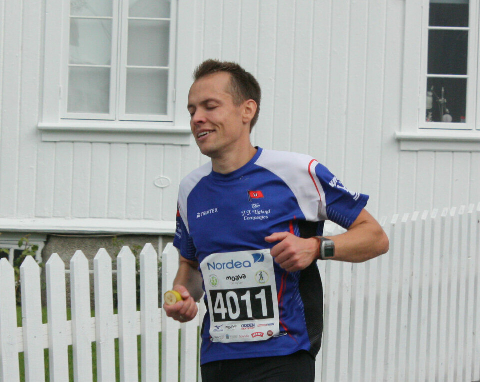 Fra regn til sol i Grimstad Maraton IMG_1327BruborgHasseldalenNaer.jpg