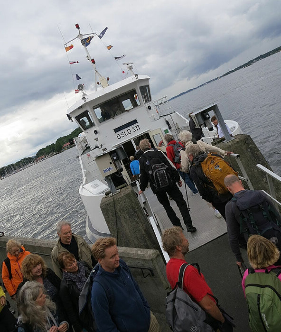 Deltakerrekord og reker på Hovedøya